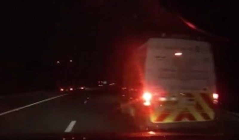 Other image for Police probe M1 road rage van incident